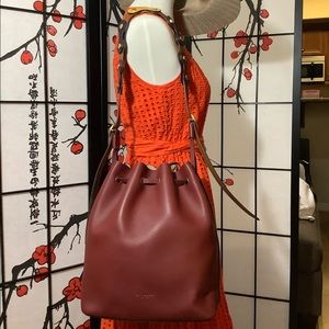 Tory Burch basket bag multi color leather